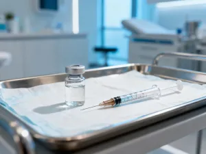 Nowoczesne urządzenie do lasera erbowego w profesjonalnym gabinecie medycyny estetycznej.